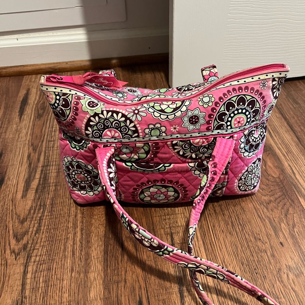 Vera Bradley Vibrant Pink Patterned Women's Bag